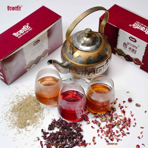 Flower-Tea-Combo-7 low ফ্লাওয়ার টি বক্স (Flower Tea Box )